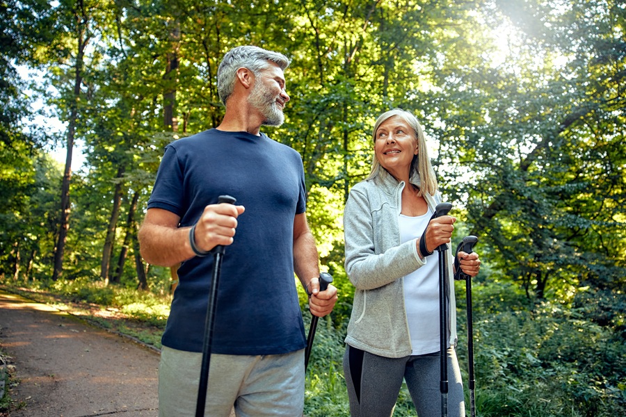 Depressione, il nordic walking riduce i sintomi in cinque settimane