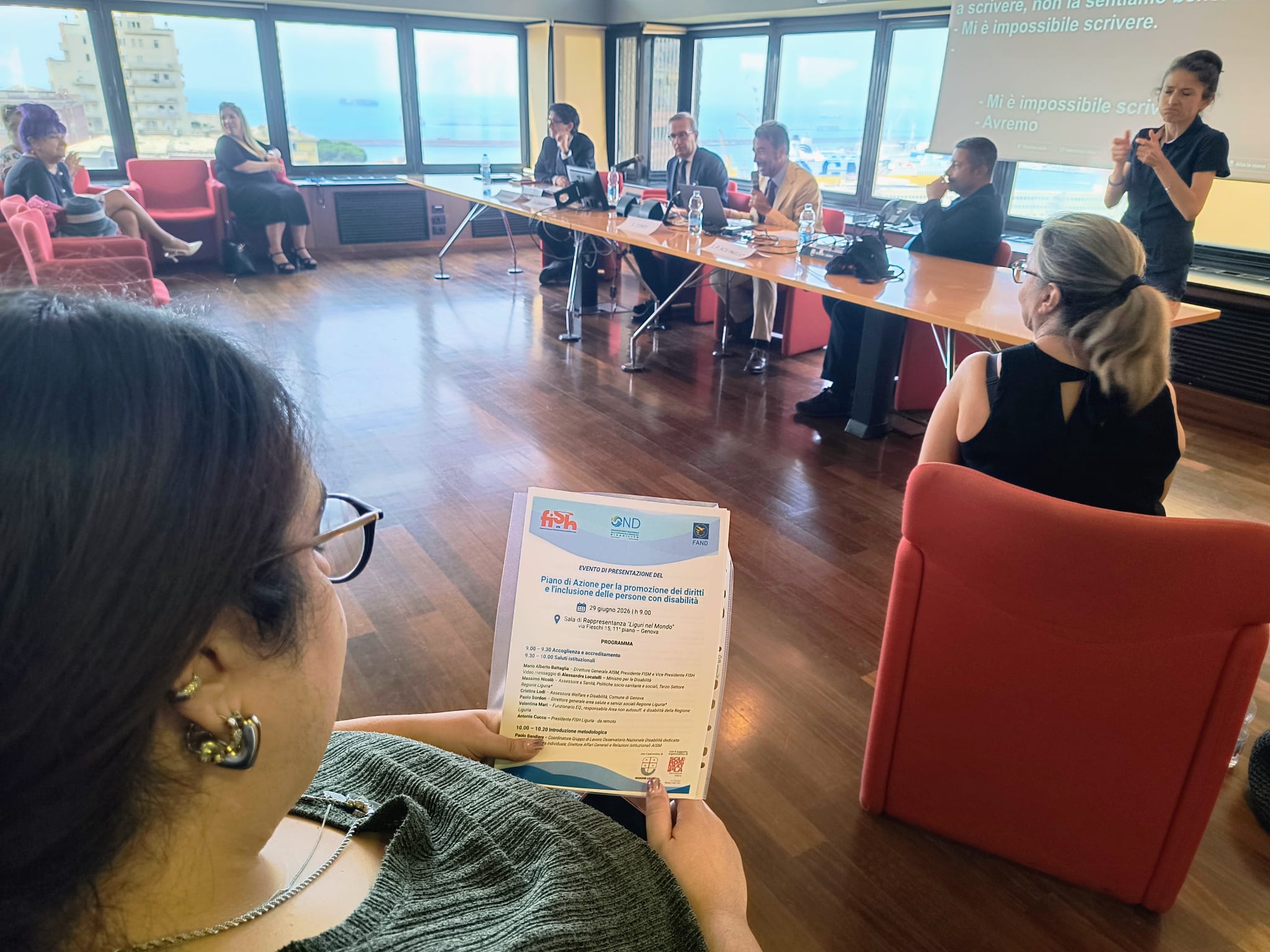 Disabilità, da Genova il tour del Piano d’azione triennale: “Ora la sfida è renderlo concreto”