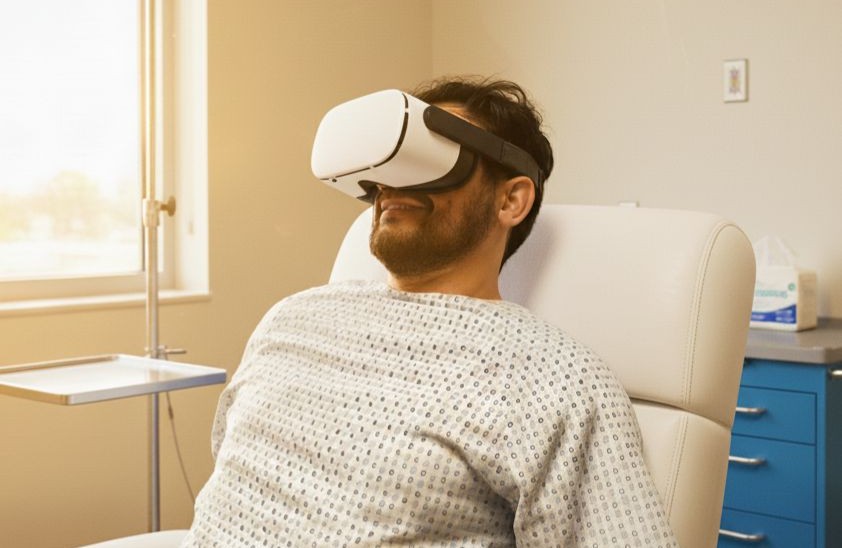 Realtà virtuale in oncologia: una metasintesi esplora esperienze, benefici percepiti e barriere
